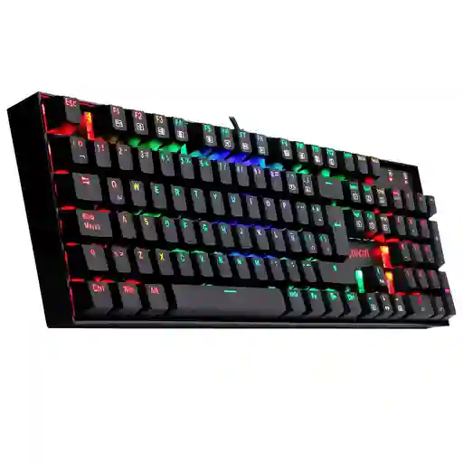 Teclado Mecánico Redragon K551 Mitra Rgb Español Negro