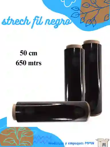 Vinipel Negro 30 Cts X 500 Mts
