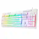 Teclado Gamer Redragon K512w Shiva Rgb Español Blanco