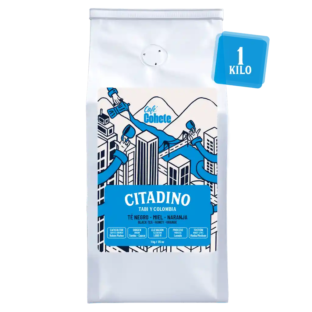 Café Especial Edición Tabi Y Colombia 1 Kg (molido)