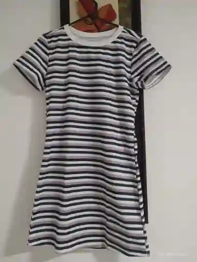 Vestido Rayas, Corto