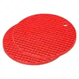 Posavasos Antideslizante 16cm - Rojo