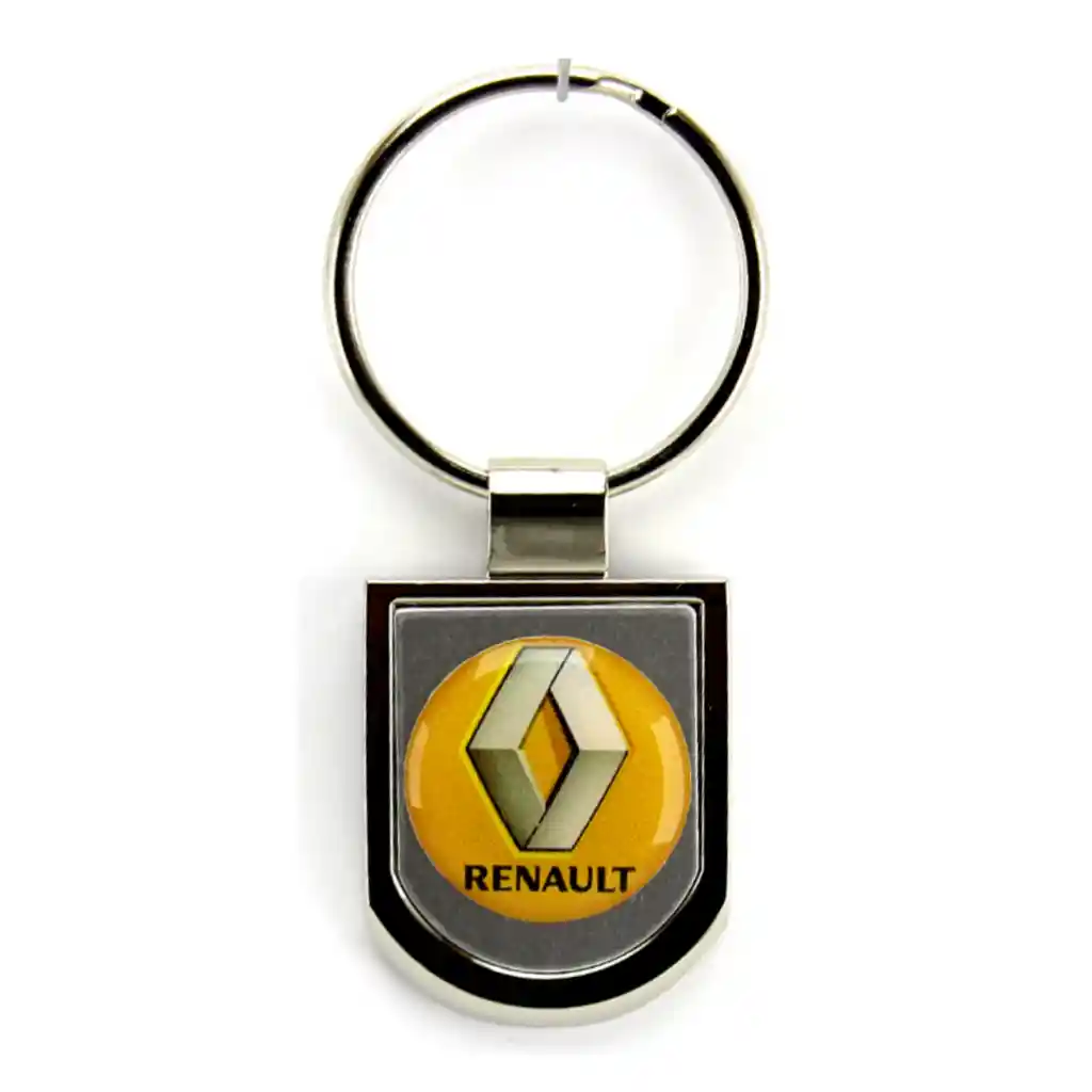 Llavero Pequeño, Carro Renault, Amarillo