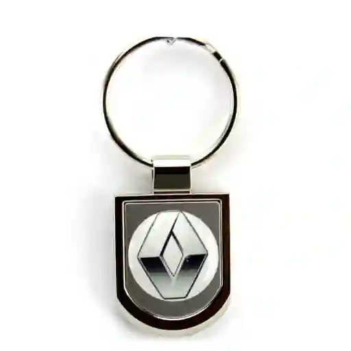 Llavero Pequeño, Carro Renault, Gris