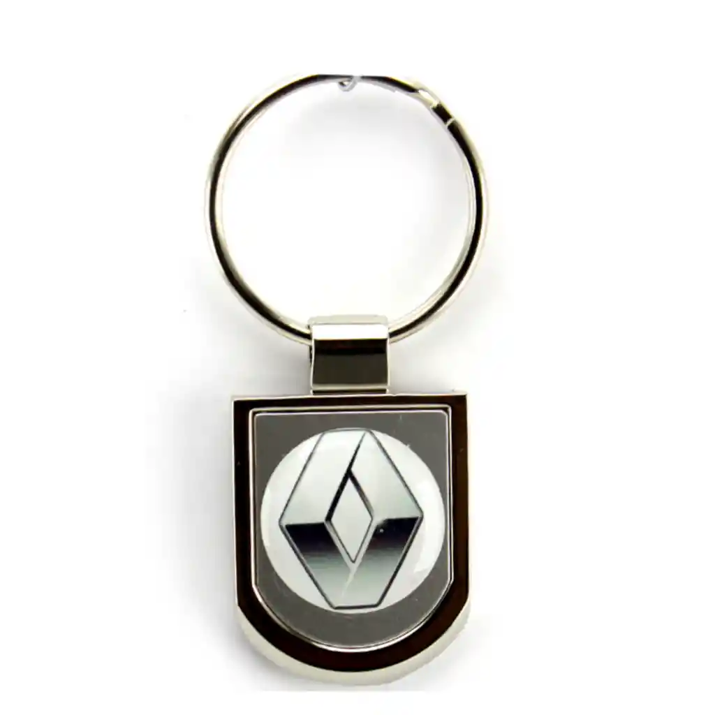 Llavero Pequeño, Carro Renault, Gris