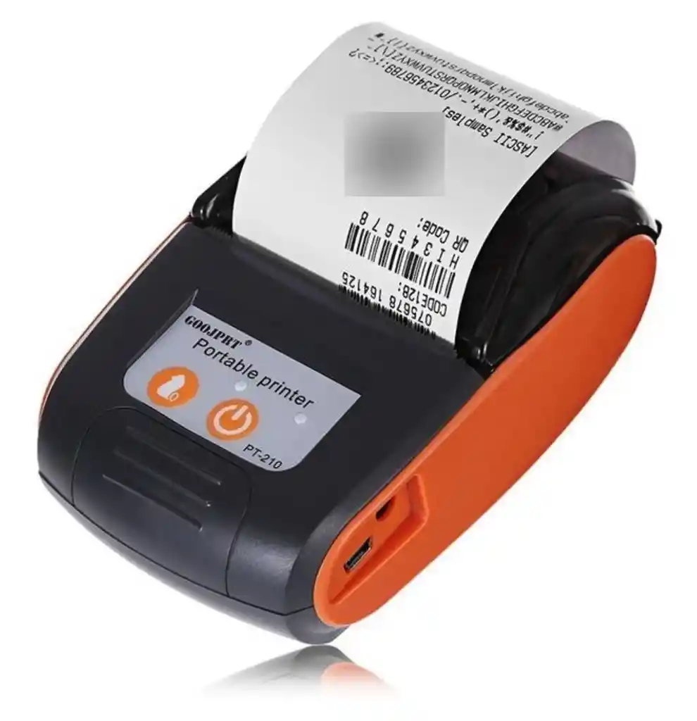 Impresora Pos Portátil Bluetooth 58mm Pt-210