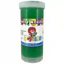 Pintura Acrílica Payasito X125 Color Verde Oscuro