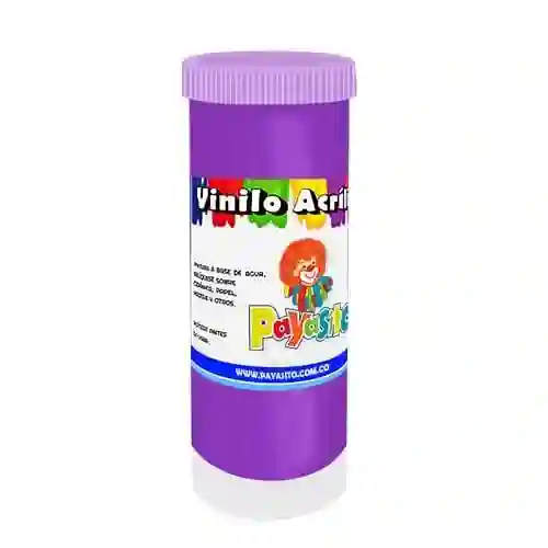 Pintura Acrílica Payasito X125 Color Morado