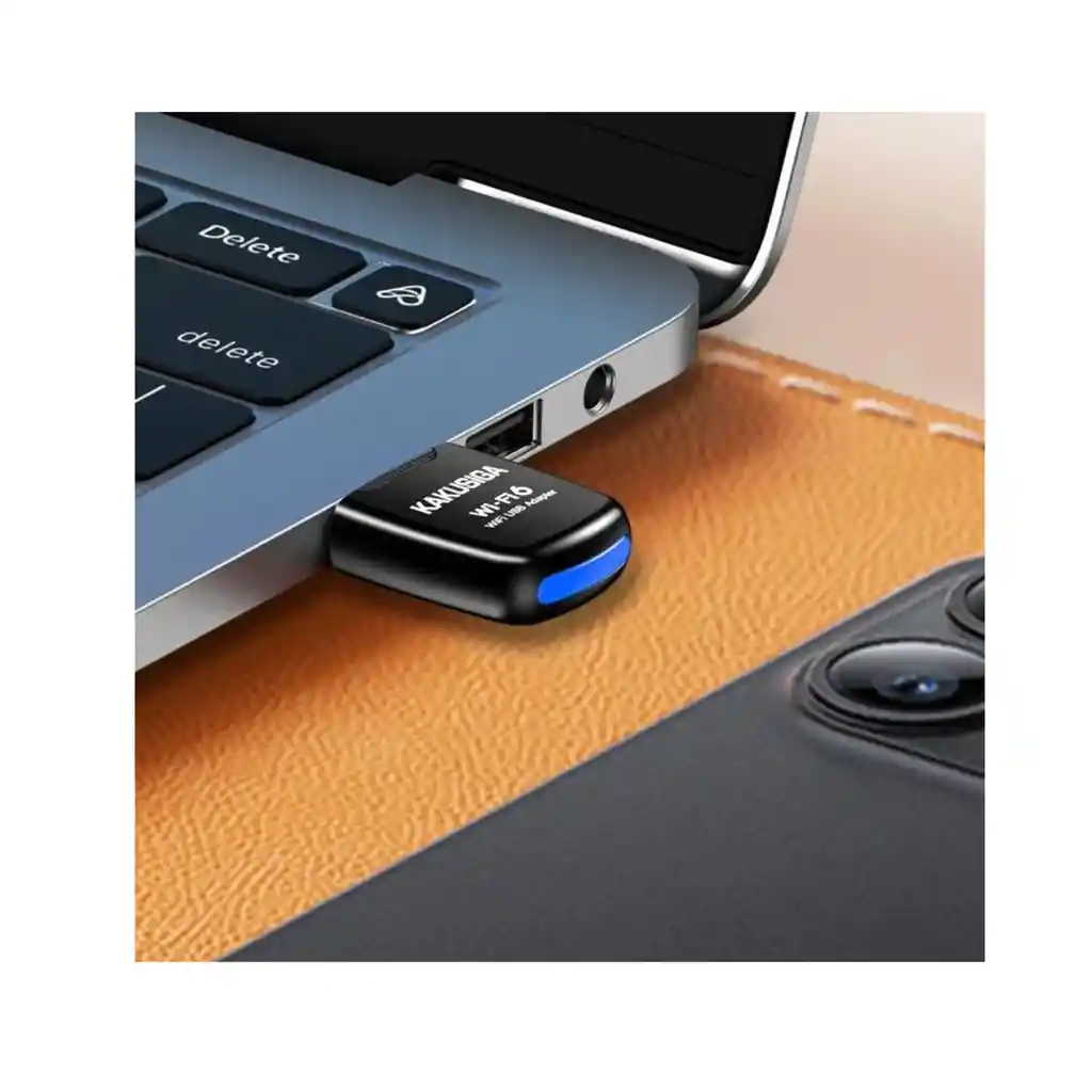 Adaptador Receptor Usb Wifi 6 2.4 300mbps Kakusiga Ksc-1424
