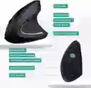 Mouse Ergonómico Vertical Inalámbrico 2.4g – Antidolor De Muñeca