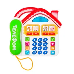 Piano Telefono Casa Juguete Niños Interactivo + Baterias