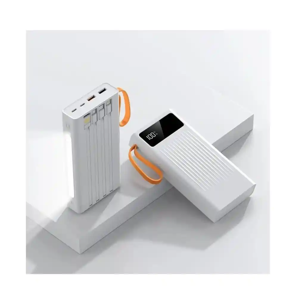 Powerbank Bateria Portatil 22000 Mah Carga Rapida | Powerful Blanco