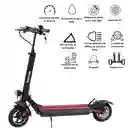 Patineta Scooter Eléctrica Inteligente Vel 40 Km/h Con Casco
