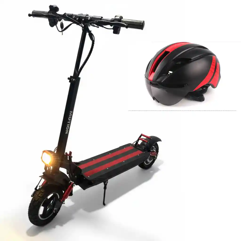 Patineta Scooter Eléctrica Inteligente Vel 40 Km/h Con Casco