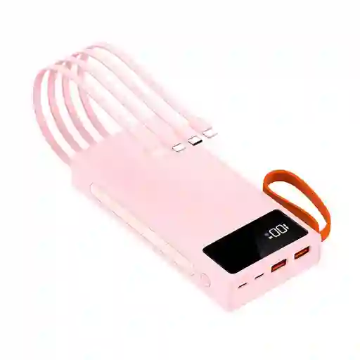 Powerbank Bateria Portatil 22000 Mah Carga Rapida | Powerful Rosa