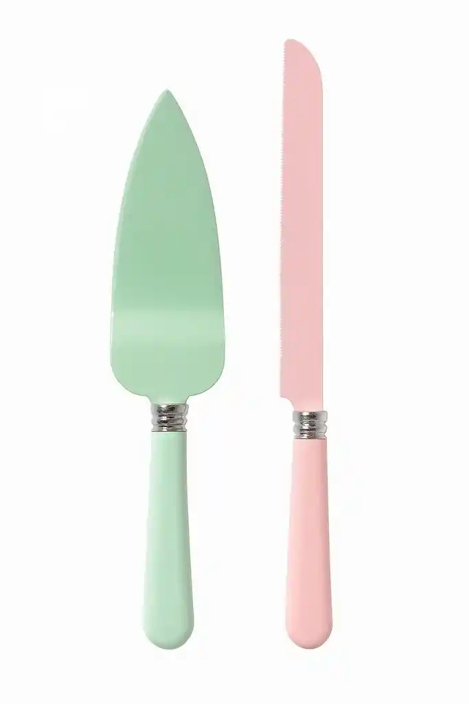 Set Espátula Cuchillo Para Tortas Y Postres Repostería