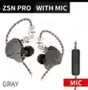 Audífonos Gamer Kz Zsn Pro Con Micrófono – Sonido Hifi Y Cable Desmontable