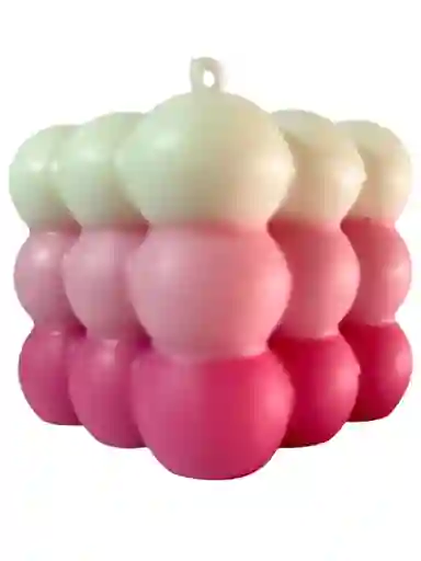 Regalo Especial Vela Decorativa Bubble Bliss Paris Con Aroma A Rosas 4.5*5cm