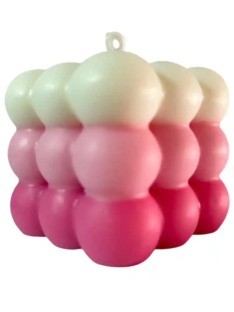 Regalo Especial Vela Decorativa Bubble Bliss Paris Con Aroma A Rosas 4.5*5cm