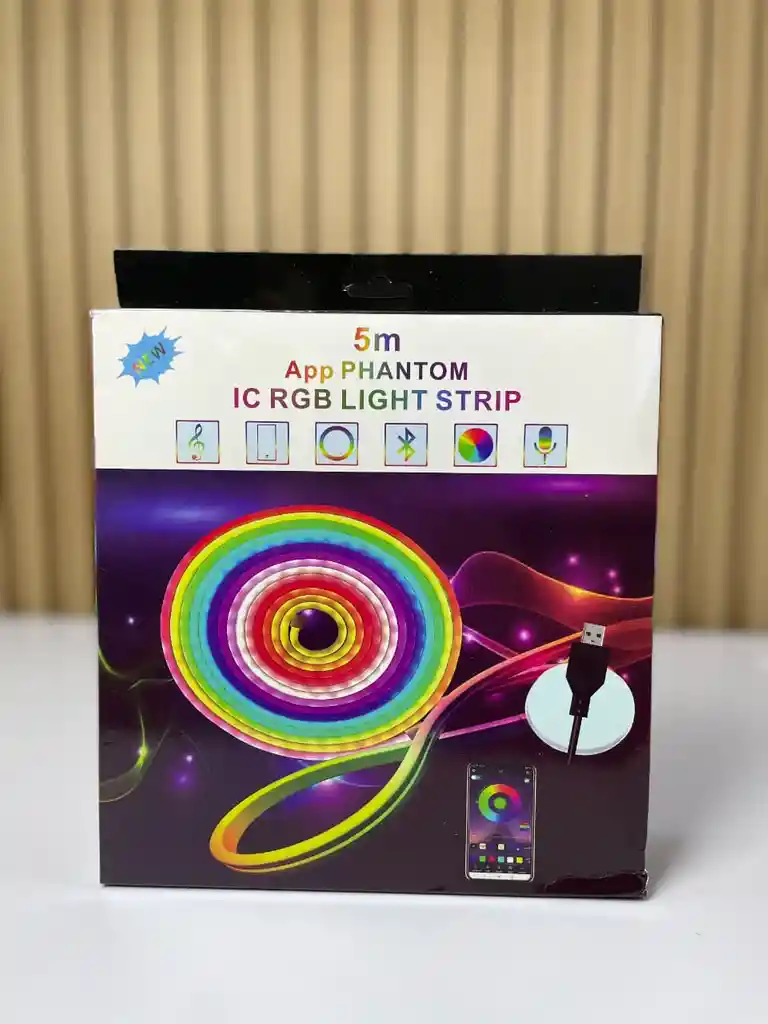 Luz Rgb De Neon 5mts