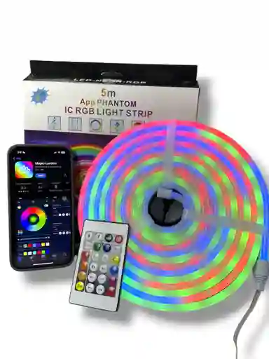 Luz Rgb De Neon 5mts