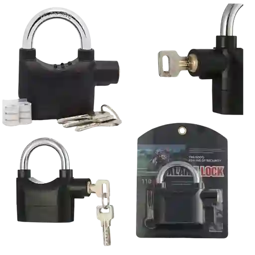 Candado Con Alarma Multifuncional