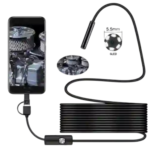 Camara Inspeccion Tipo C Endoscopio Android 3en1 Sonda Usb