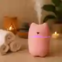Mini Humidificador Con Orejas De Gato, Para Coche, Oficina, Dormitorio Incluye 1 Esencia Hidrosoluble