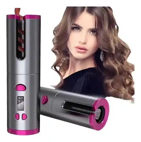 Rizador Automático Cabello Recargable Portátil Md