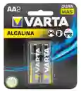 Pilas Alcalinas Varta Alcalina Aa Sin Mercurio Larga Duración