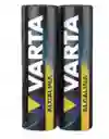 Pilas Alcalinas Varta Aaa X2 Sin Mercurio Larga Duración