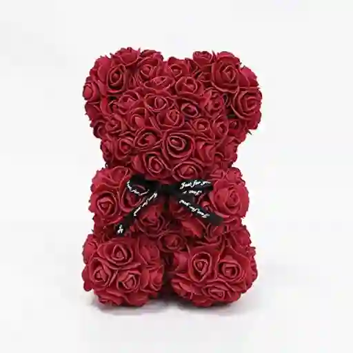 Osito Oso De Flores Con Foamy Envoltura De Regalo