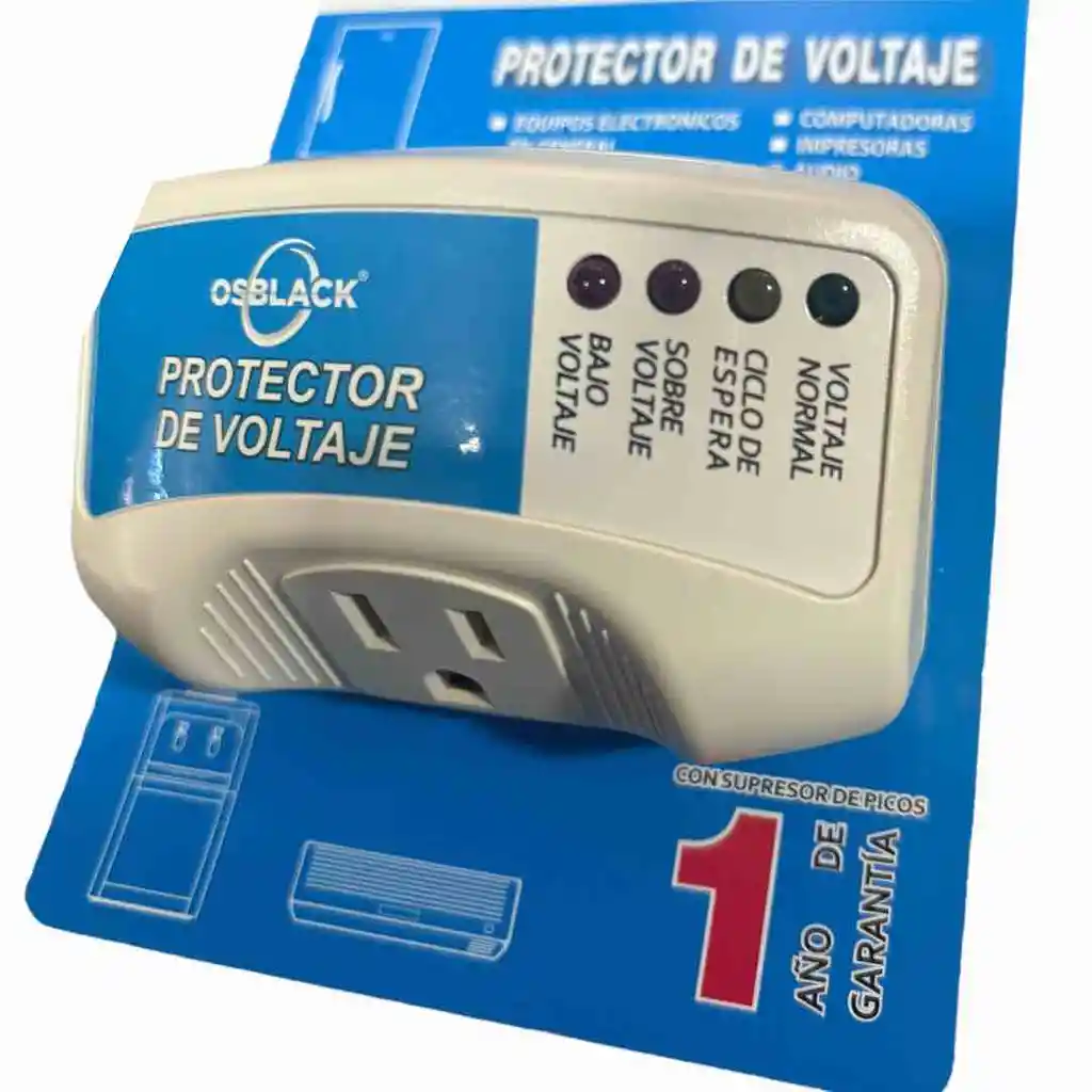 Protector De Voltaje Para Electrodomésticos/ 120v