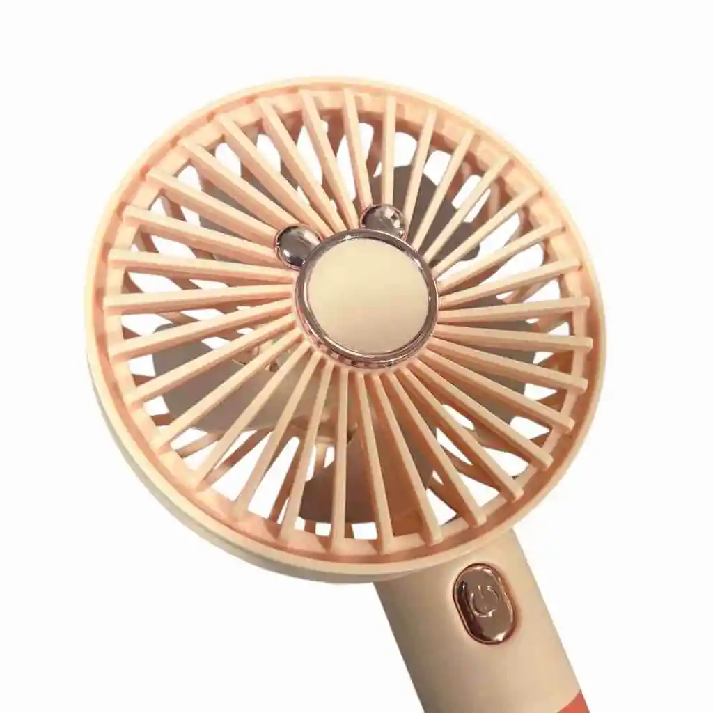 Mini Ventilador Portátil De Mano Recargable Usb Escritorio