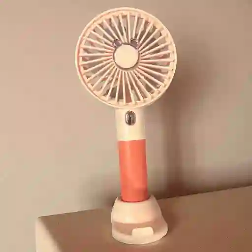 Mini Ventilador Portátil De Mano Recargable Usb Escritorio
