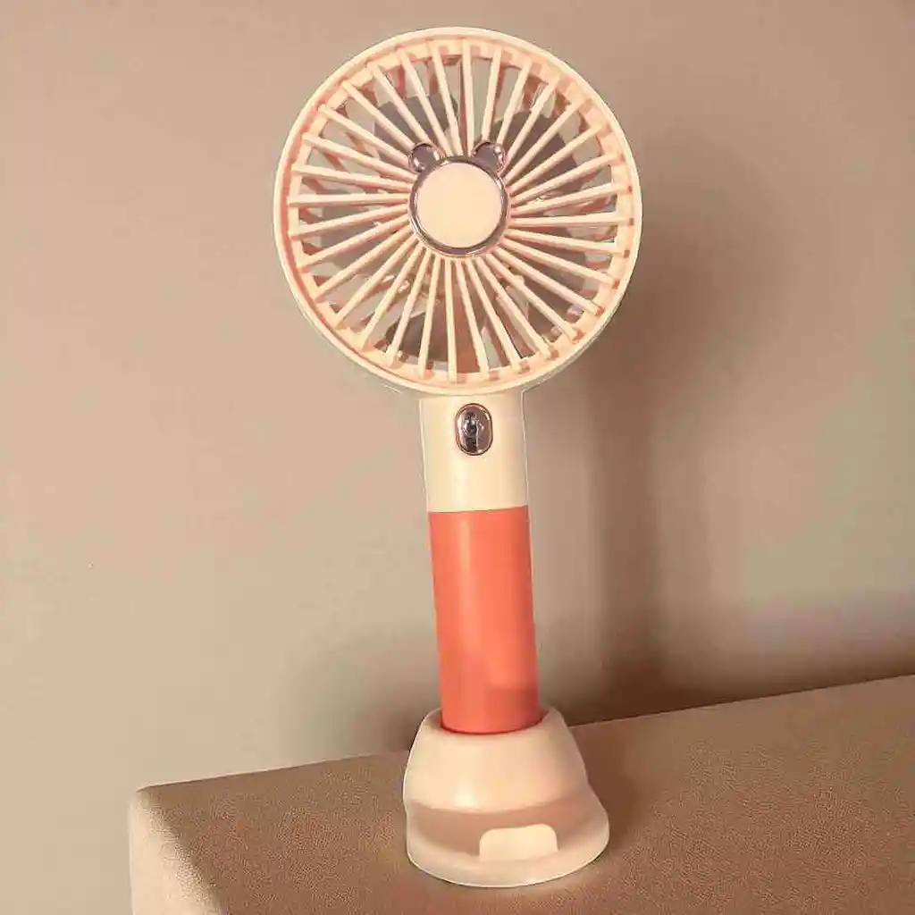 Mini Ventilador Portátil De Mano Recargable Usb Escritorio