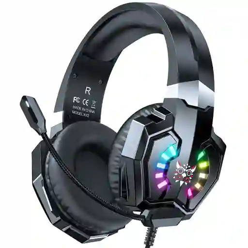 Audifonos Diadema Gamer Onikuma X32 Profesional Rgb Retroiluminada