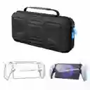 Estuche Rigido Relieve + Acrilico + Vidrio Compatible Ps Portal