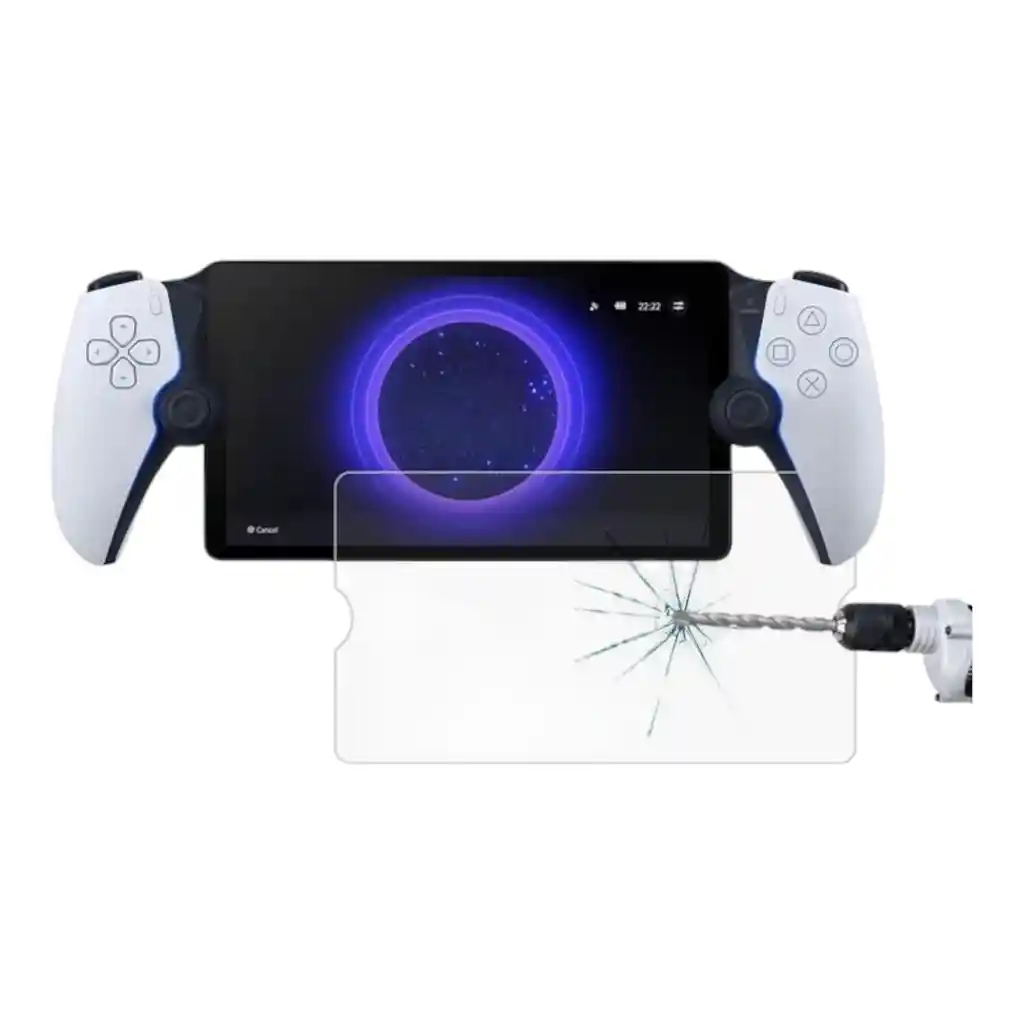 Estuche Rigido Relieve + Acrilico + Vidrio Compatible Ps Portal