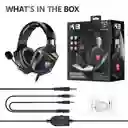 Audifonos Diadema Gamer Onikuma K8 Estéreo Luces Led