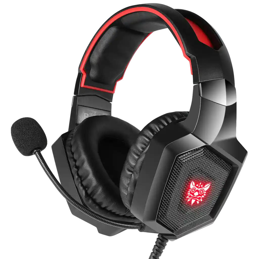 Audifonos Diadema Gamer Onikuma K8 Estéreo Luces Led