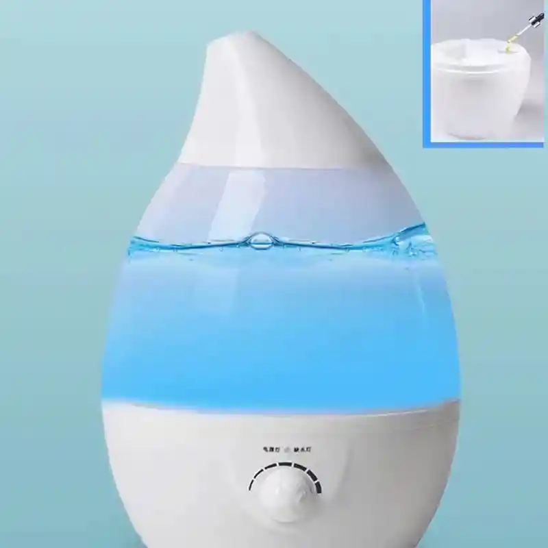 Humidificador Grande, Ultra Silencioso 3l, Apagado Automático, (azul Agua Marina) + 1 Esencia