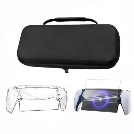 Estuche + Acrilico + Vidrio Compatible Ps Portal