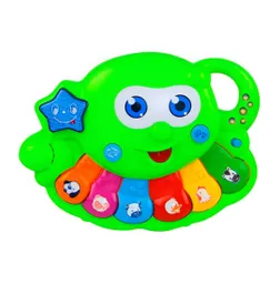 Piano Pulpo Interactivo Luces Notas Juguete + Baterias