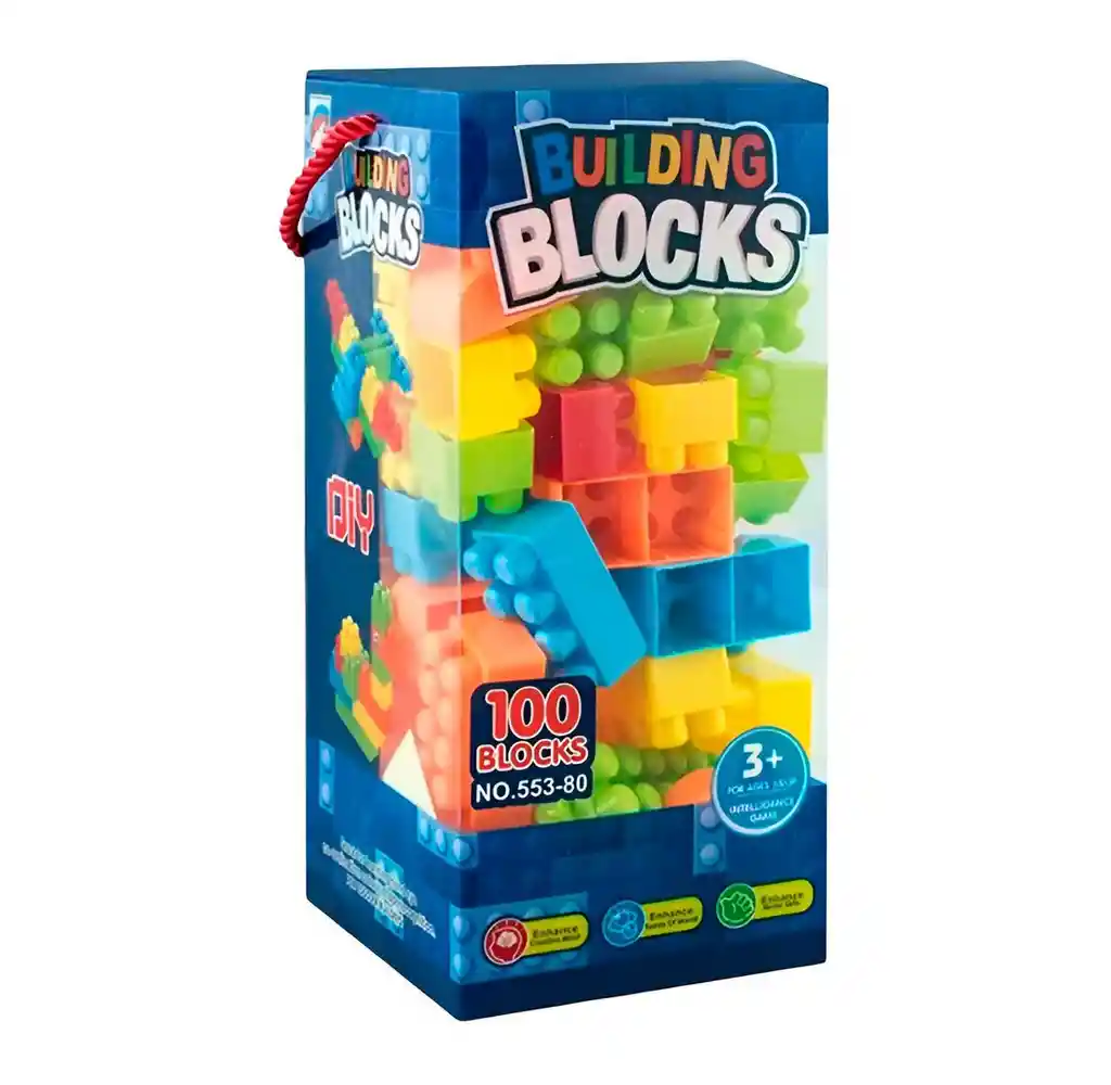 Bloques Armatodo Figura Juguete Didactico 100 Bloques Unisex