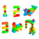 Bloques Armatodo Figura Juguete Didactico 100 Bloques Unisex