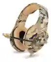 Audifonos Diadema Gamer Onikuma K1b Camouflage Luces Led
