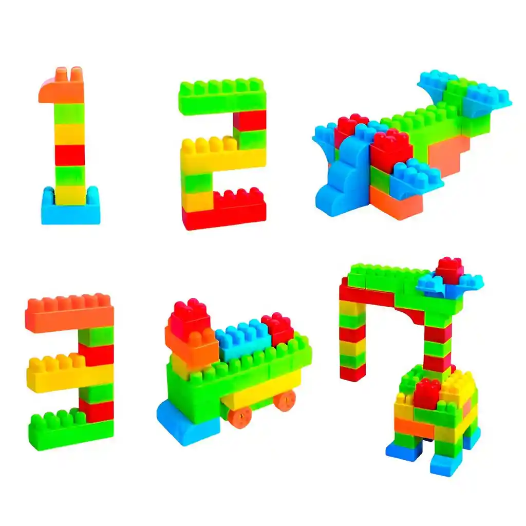 Bloques Armatodo Figura Juguete Didactico 173 Bloques Unisex