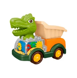 Camion Carro Juguete Luces Dinosaurio Interactivo + Baterias