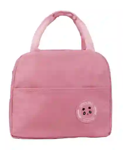Lonchera Termica Rosa Con Forro En Aluminio